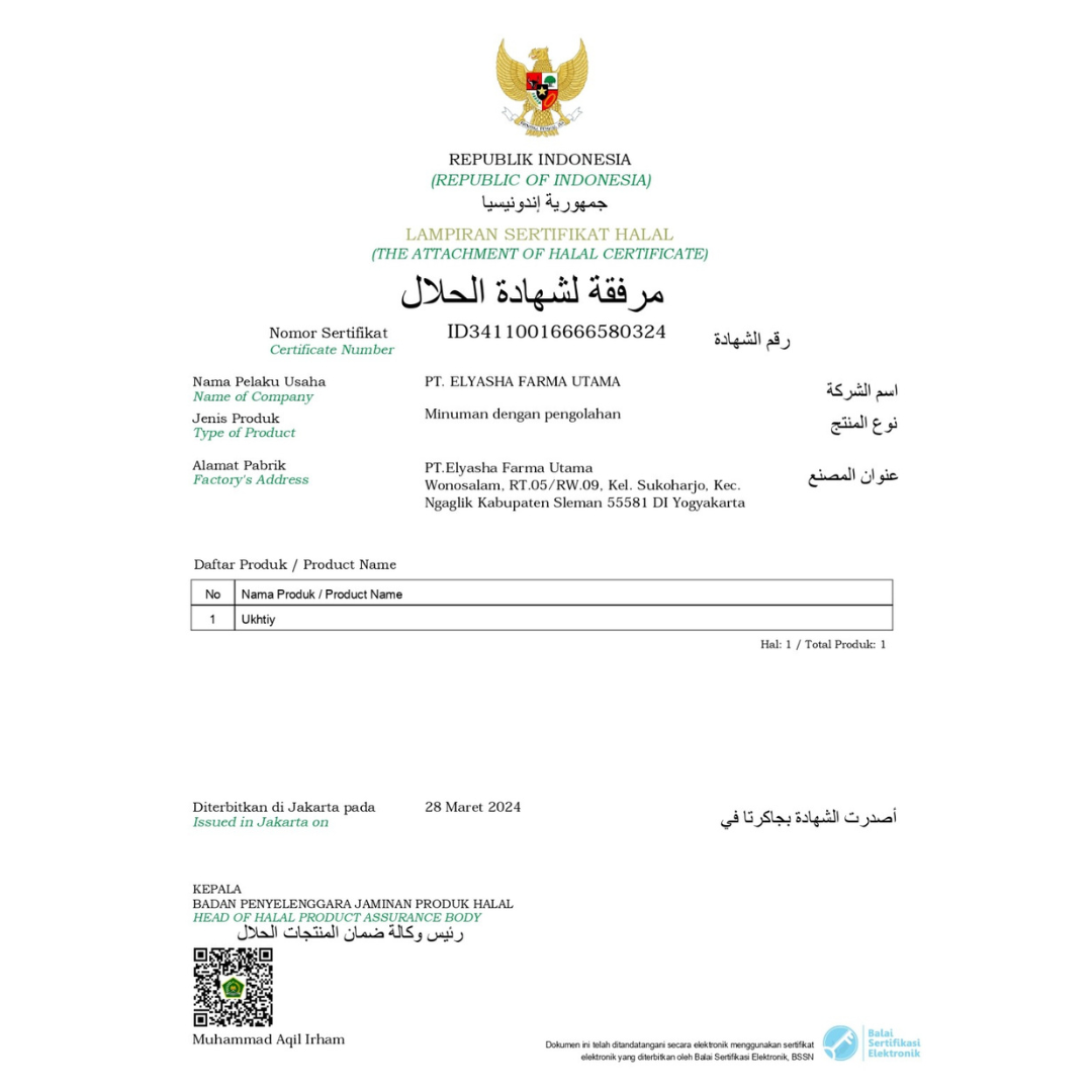 Sertifikat Halal MUI