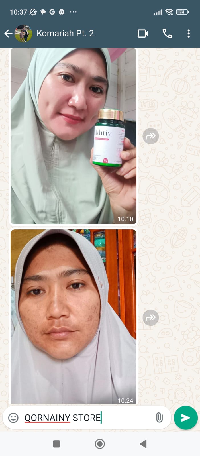 Testimoni WhatsApp 3