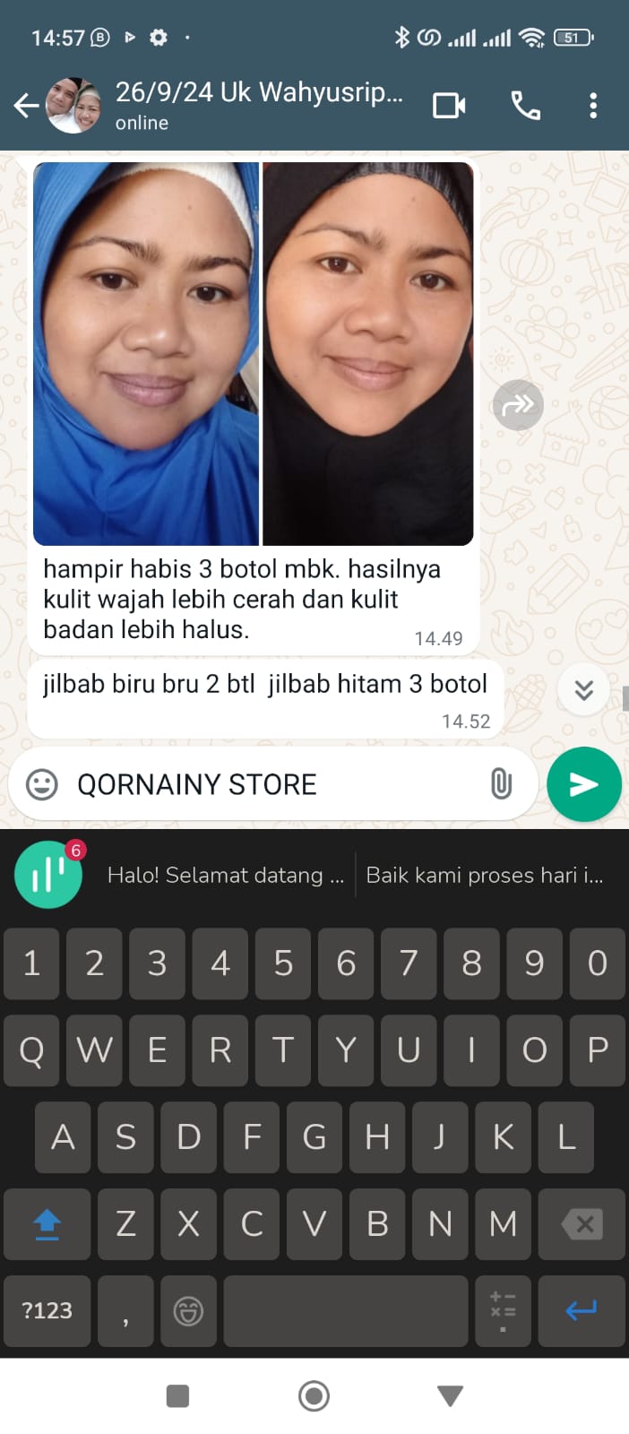 Testimoni WhatsApp 2