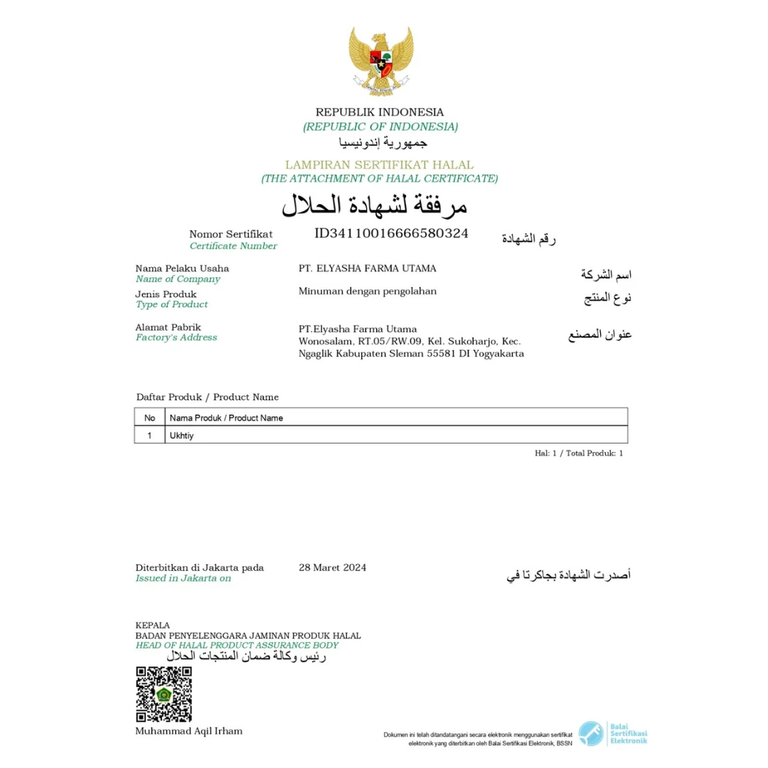 Sertifikat Halal MUI